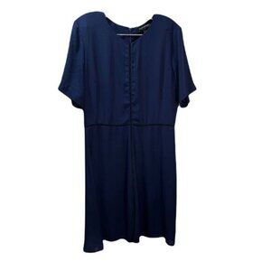 NEW Banana‎ Republic Short Sleeve Eyelet Dress Size 12